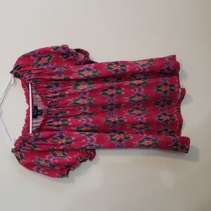 Chaps Womens Pink Blouse Size 2x